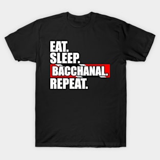 Eat Sleep Bacchanal Repeat - Trinidad And Tobago T-Shirt